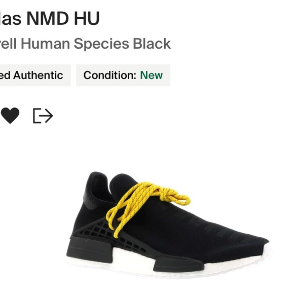 adidas gazelle silver green womens adidas Human Race NMD Pharrell x Chanel Men's 7.5 Women's 9 – Celebrity  Owned main image 1